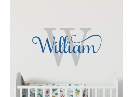 ADESIVO PERSONALIZADO NOME DO BEBÊ